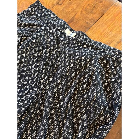 Sz XL - Anthropologie Elevenses Pattern Wide Leg Pants - Picture 7 of 10